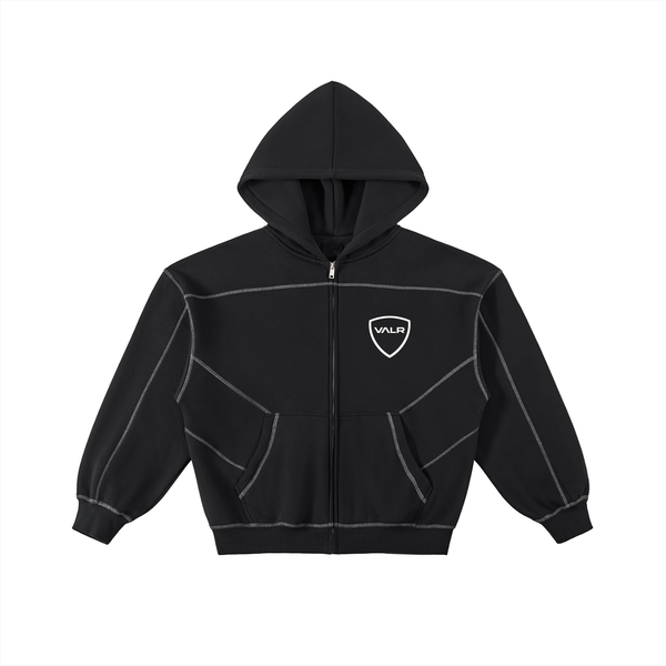 VALR Boxy Fleece Zip Hoodie